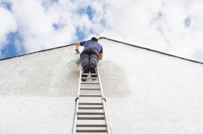 Peinture extérieure à la Nouaye — façades et ravalement
